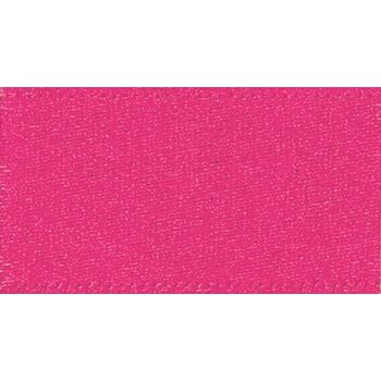 Berisfords: Double Faced Satin Ribbon: 50mm: Shocking Pink