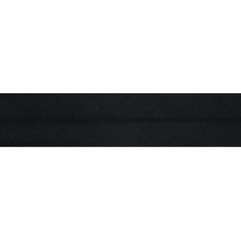 Essential Trimmings Polycotton Bias Binding - 13mm (Black) - Per Metre