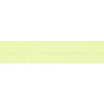 Essential Trimmings Polycotton Bias Binding - 13mm (Lemon) - Per Metre