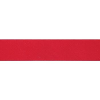 Essential Trimmings Polycotton Bias Binding - 13mm (Red) - Per Metre