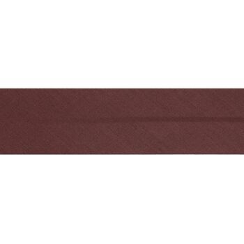 Essential Trimmings Polycotton Bias Binding - 25mm (Dark Tan) - Per Metre