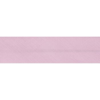 Essential Trimmings Polycotton Bias Binding - 25mm (Pink) - Per Metre