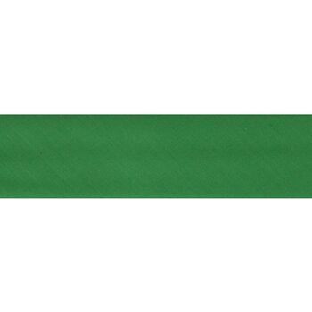 Essential Trimmings Polycotton Bias Binding - 25mm (Emerald) - Per Metre