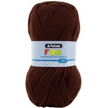 Patons Fab Double Knitting (100g) - Chocolate - 10 pack