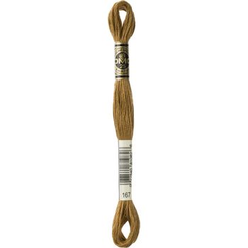 DMC Mouliné Special 25: Colour 167: Stranded Cotton: 8m