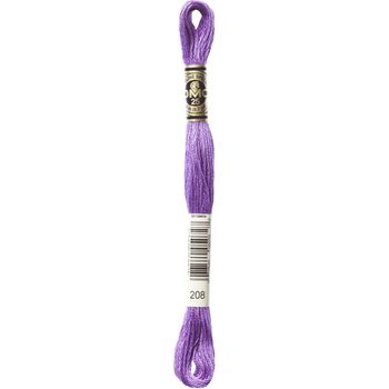 DMC Mouliné Special 25: Colour 208: Stranded Cotton: 8m