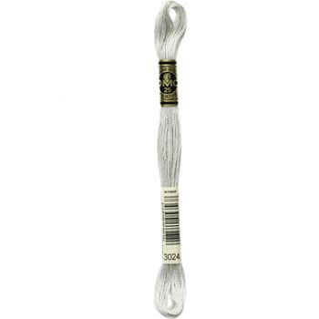 DMC: Mouliné Special 25: Colour 3024: Stranded Cotton: 8m