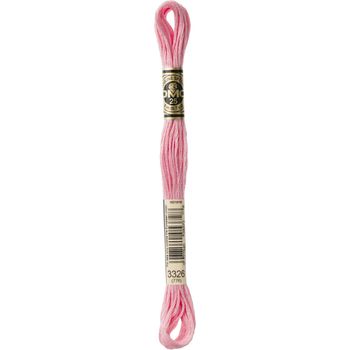 DMC: Mouliné Special 25: Colour 3326: Stranded Cotton: 8m