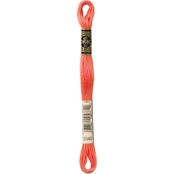 DMC: Mouliné Special 25: Colour 3340: Stranded Cotton: 8m