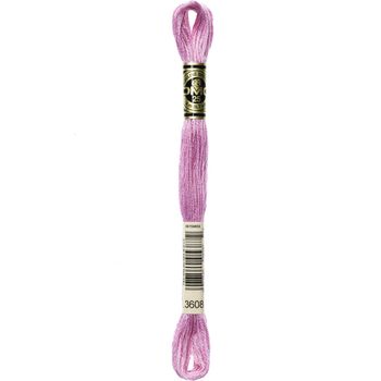 DMC: Mouliné Special 25: Colour 3608: Stranded Cotton: 8m