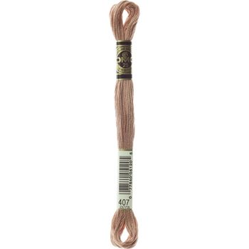 DMC: Mouliné Special 25: Colour 407: Stranded Cotton: 8m