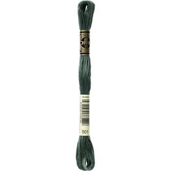 DMC: Mouliné Special 25: Colour 501: Stranded Cotton: 8m