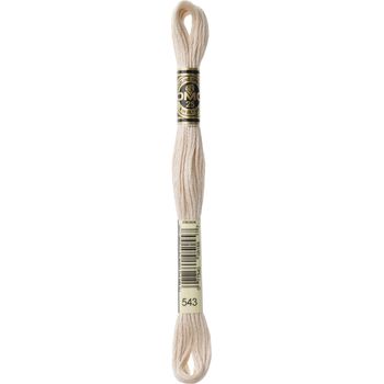 DMC: Mouliné Special 25: Colour 543: Stranded Cotton: 8m