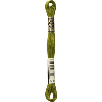 DMC: Mouliné Special 25: Colour 580: Stranded Cotton: 8m