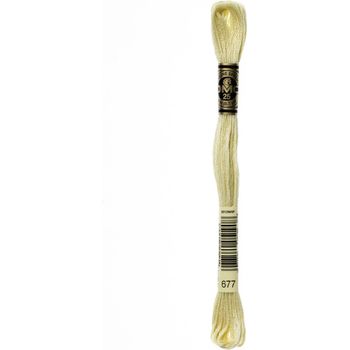 DMC: Mouliné Special 25: Colour 677: Stranded Cotton: 8m