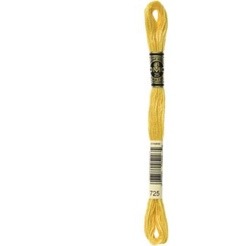 DMC: Mouliné Special 25: Colour 725: Stranded Cotton: 8m