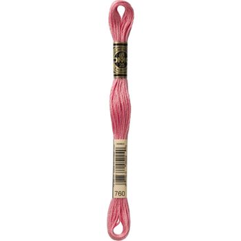 DMC: Mouliné Special 25: Colour 760: Stranded Cotton: 8m