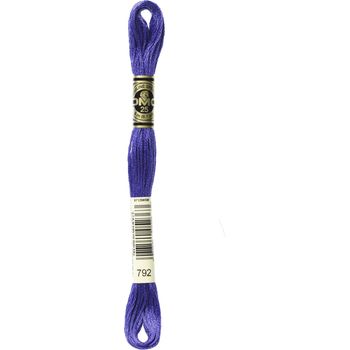 DMC: Mouliné Special 25: Colour 792: Stranded Cotton: 8m