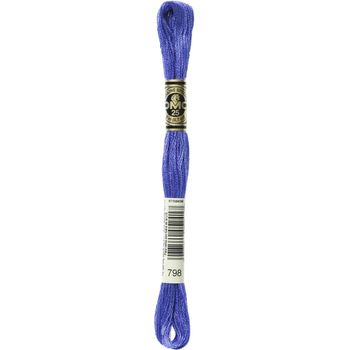 DMC: Mouliné Special 25: Colour 798: Stranded Cotton: 8m