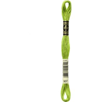 DMC: Mouliné Special 25: Colour 907: Stranded Cotton: 8m