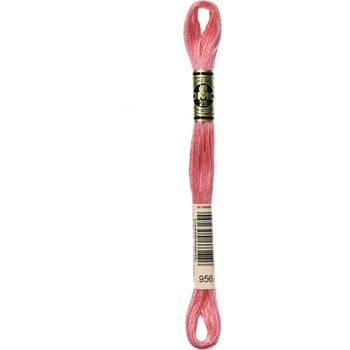 DMC: Mouliné Special 25: Colour 956: Stranded Cotton: 8m