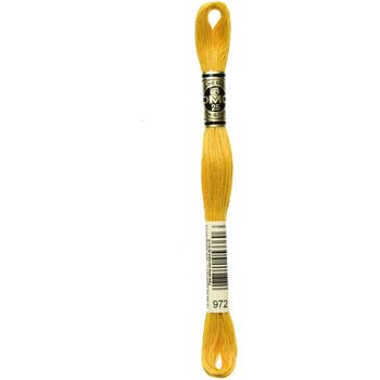 DMC: Mouliné Special 25: Colour 972: Stranded Cotton: 8m