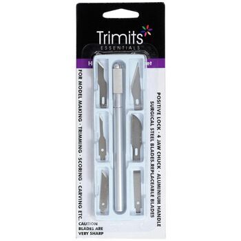 Trimits Art / Hobby Knife Set with Multiple Blades
