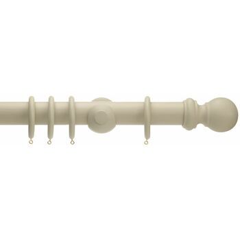 Hallis Honister 50mm french Grey Curtain Pole