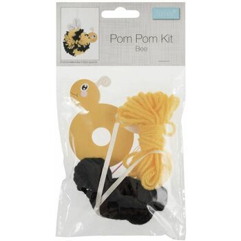 Trimits Pom Pom Bumble Bee Decoration Kit