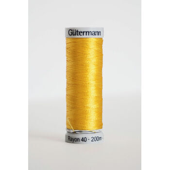 Gutermann Sulky Rayon 40 Embroidery Thread - 200m (1023) - Pack of 5