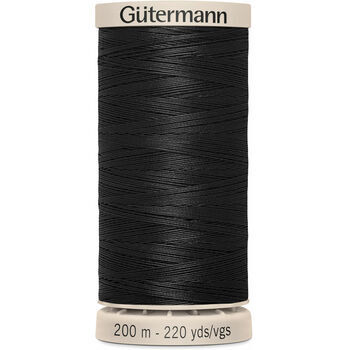Gutermann Col. Black - Quilting thread 200M