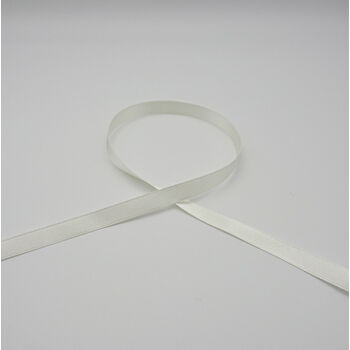 Berisfords: Double Faced Satin Ribbon: 10mm: Bridal White