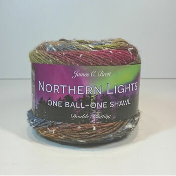 Brett Northern Lights One Ball - One Shawl DK - NL5 (150g)
