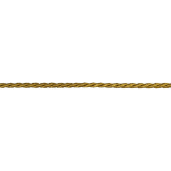 Essential Trimmings Cord - 6mm: Matt Gold (Per metre)