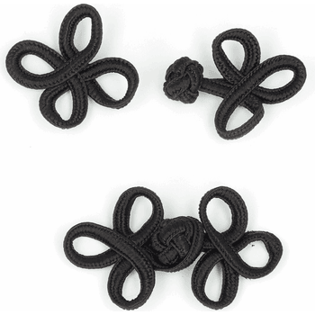 Stephanoise Frog Clasp: 6cm: Black