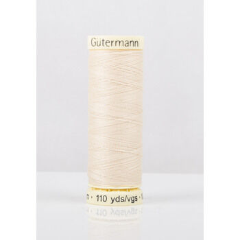Gutermann Cream Sew-All Thread: 100m (5) - Pack of 5