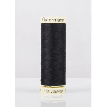 Gutermann Black Sew-All Thread: 100m (000) - Pack of 5