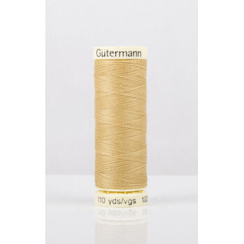 Gutermann Yellow Sew-All Thread: 100m (893) - Pack of 5