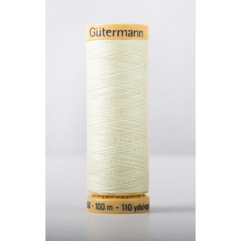 Gutermann Natural Cotton Thread: 100m (0128) - Pack of 5