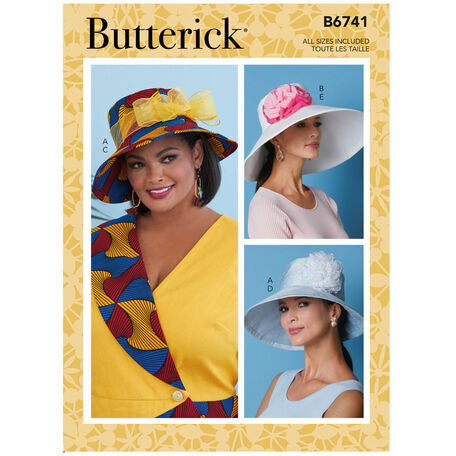 Butterick Pattern B6741 Misses Hat