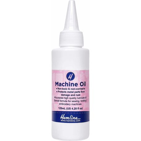Hemline Sewing Machine Oil (125ml)