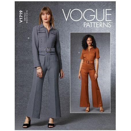 Vogue Pattern V1719 Women's Jumpsuit