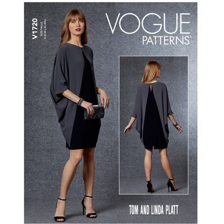 Vogue Pattern V1720 Oversized Dress