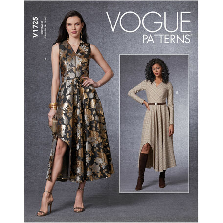 Vogue Pattern V1725 Evening Dress
