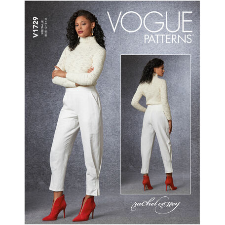 Vogue Pattern V1729 Women's Pants
