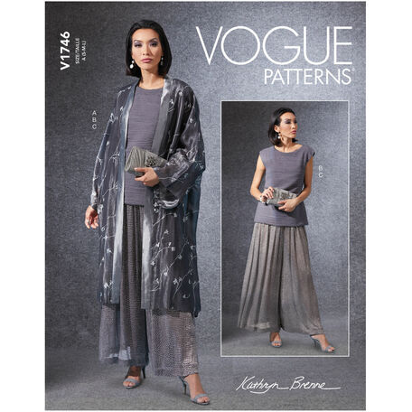 Vogue Pattern V1746 Kimono, Top & Pants