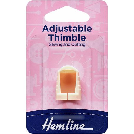 Hemline Adjustable Thimble - Multi-Size