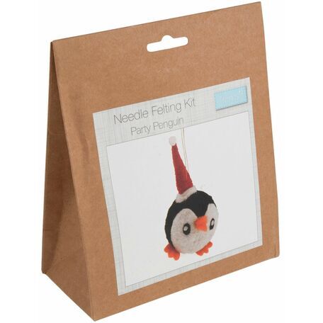 Trimits Party Penguin Needle Felt Decoration Kit