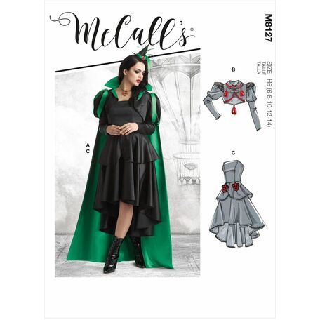 McCalls Pattern M8127 Misses Costume