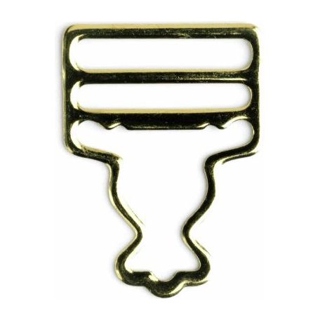 Vogue Star Bib &amp; Brace Buckle Gold - 40mm (Pack of 1)